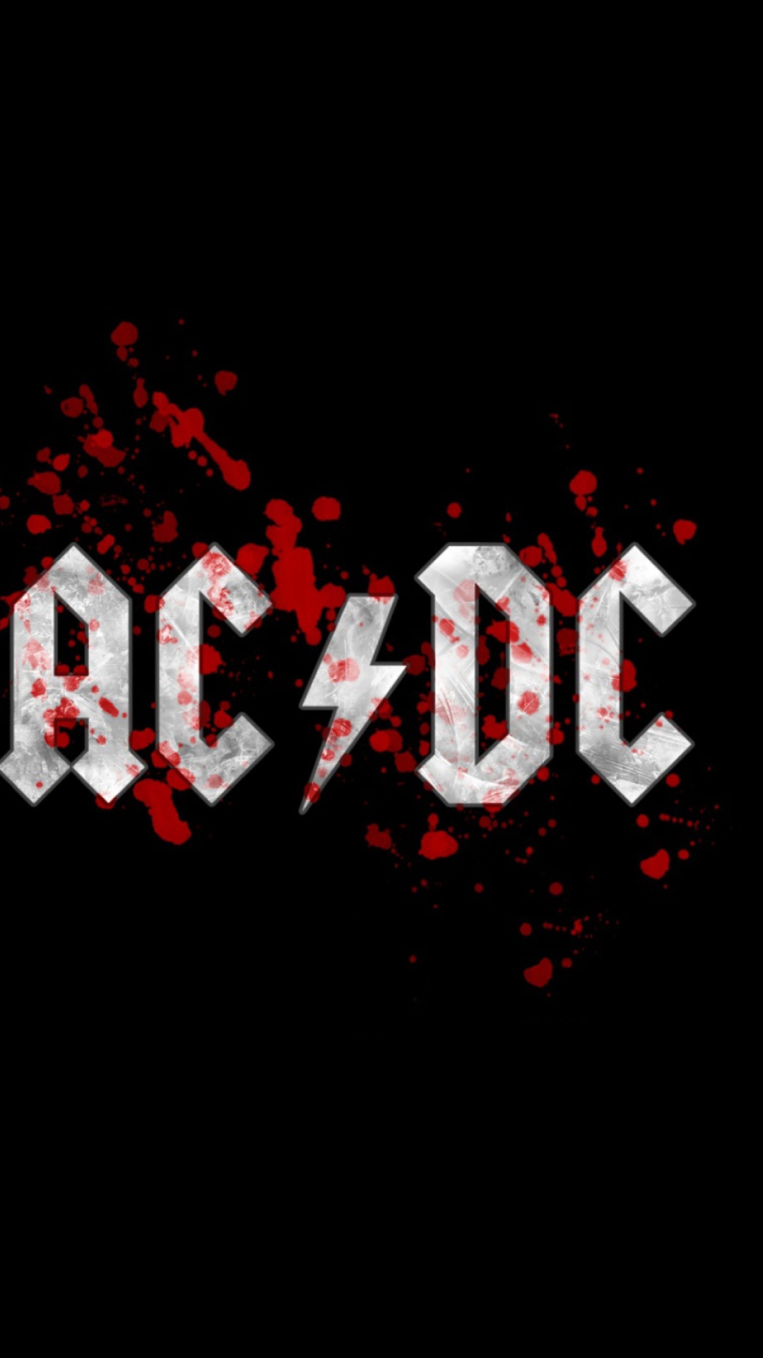 AC/DC Logo wallpaper 1080x1920