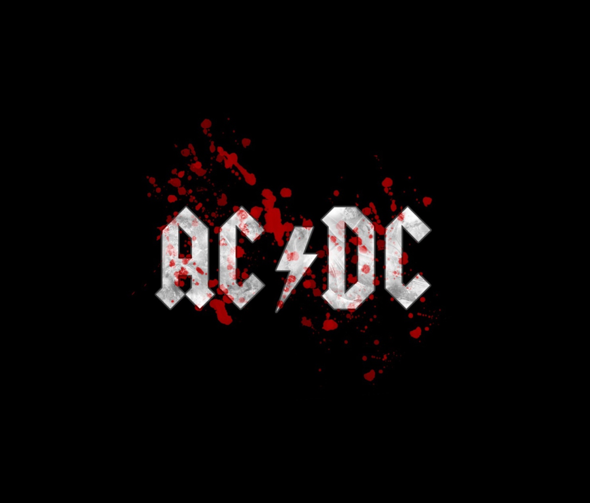 Fondo de pantalla AC/DC Logo 1200x1024