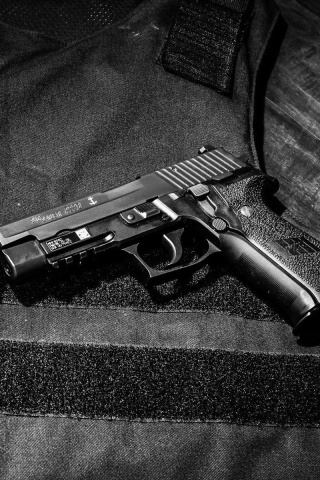 Fondo de pantalla Pistol SigSauer P226 320x480