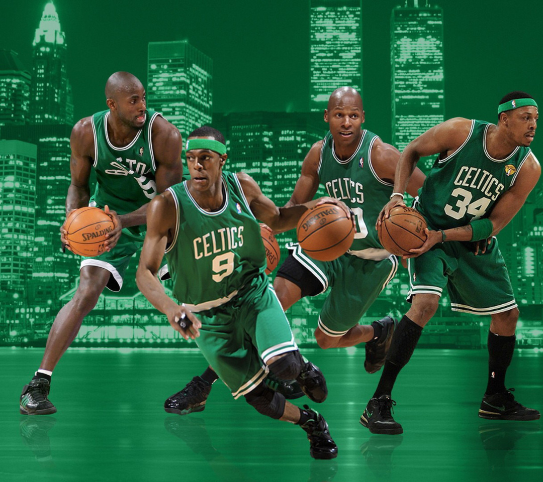Boston Celtics NBA Team wallpaper 1080x960