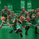 Fondo de pantalla Boston Celtics NBA Team 128x128