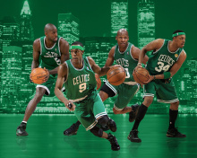 Boston Celtics NBA Team wallpaper 220x176