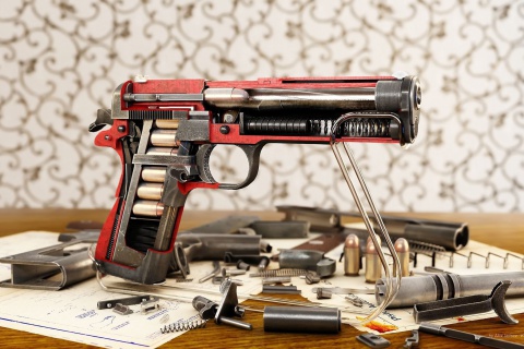 M1911 Pistol Colt-Browning screenshot #1 480x320