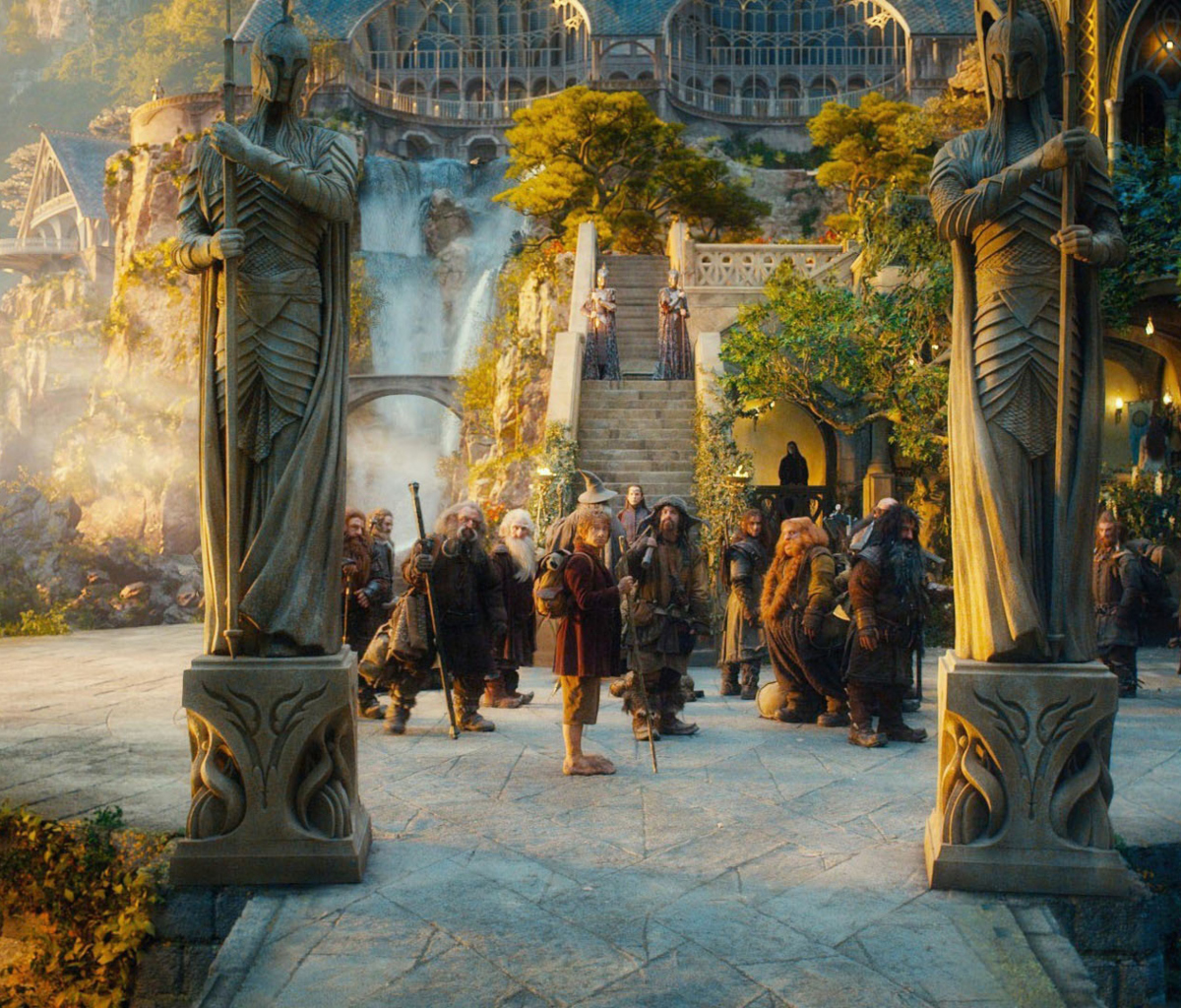 Screenshot №1 pro téma The Hobbit - An Unexpected Journey 1200x1024