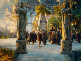 Sfondi The Hobbit - An Unexpected Journey 320x240