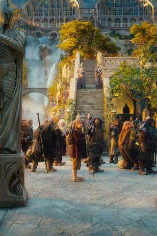 Sfondi The Hobbit - An Unexpected Journey 320x480
