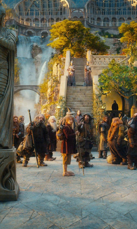 Screenshot №1 pro téma The Hobbit - An Unexpected Journey 480x800