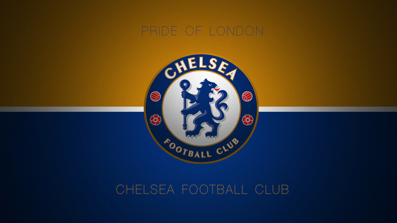 Das Chelsea Football Logo Wallpaper 1280x720