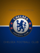 Das Chelsea Football Logo Wallpaper 132x176