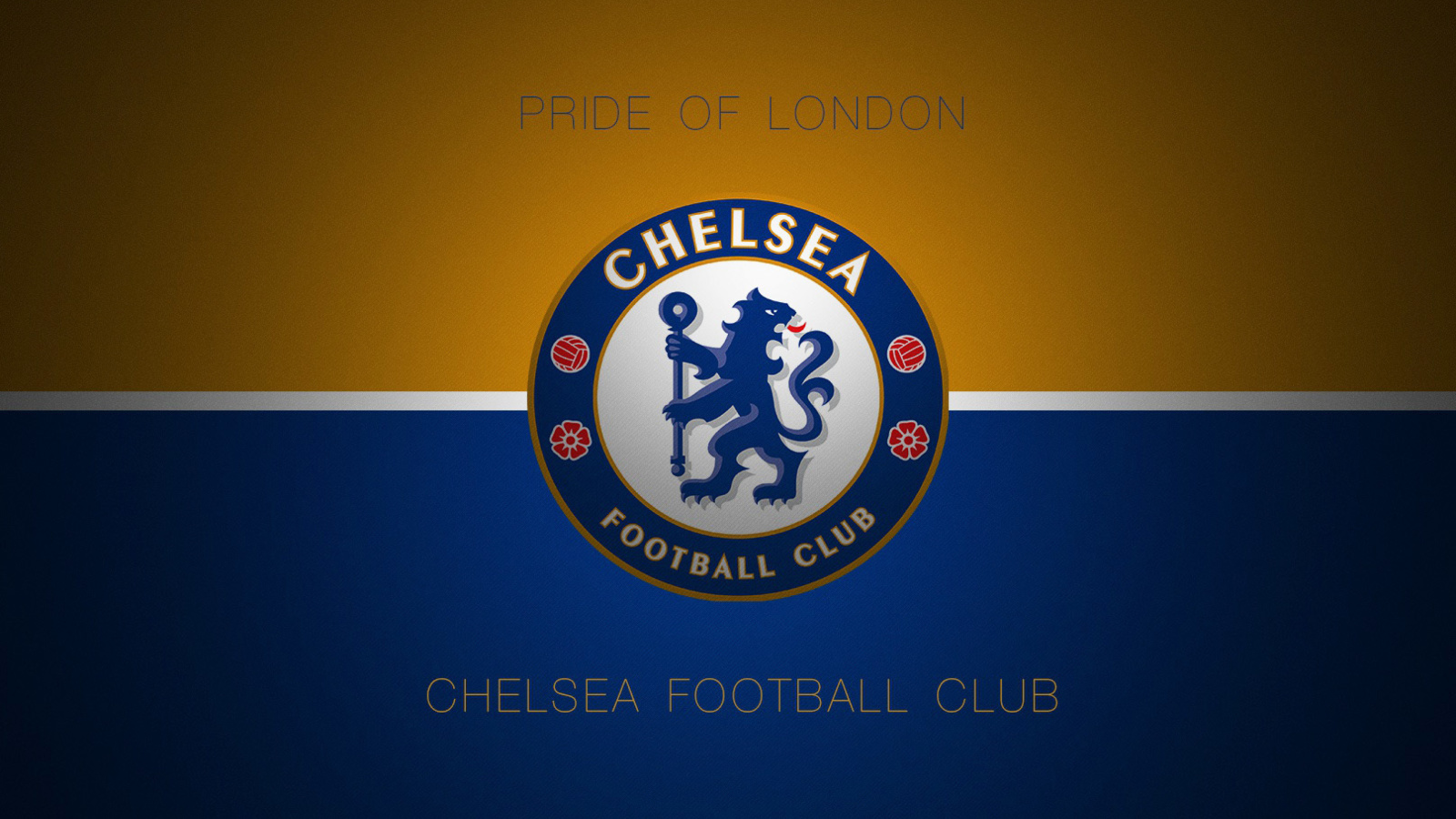 Chelsea Football Logo wallpaper 1600x900