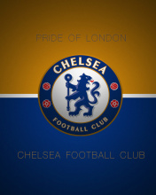 Обои Chelsea Football Logo 176x220