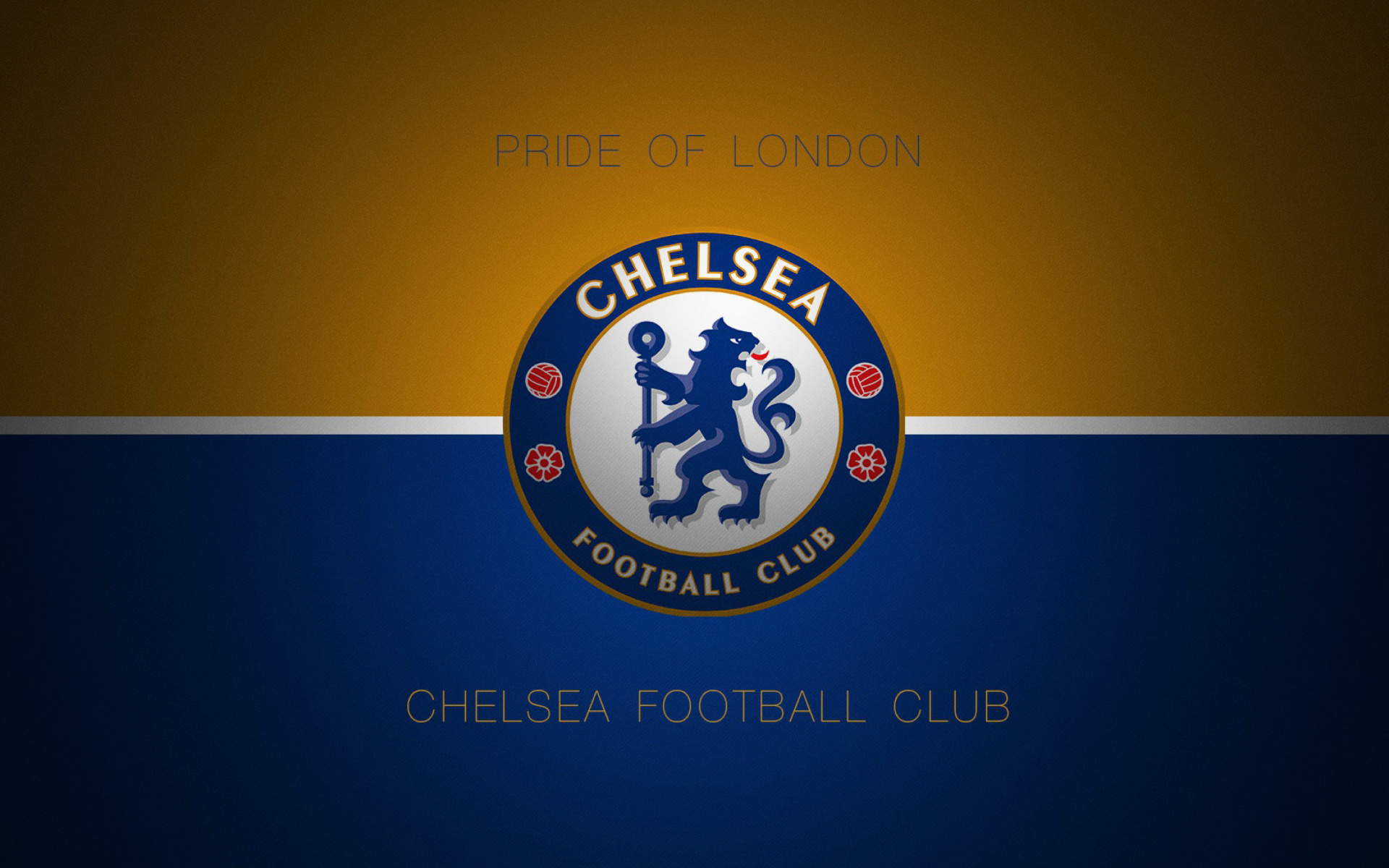 Chelsea Football Logo screenshot #1 1920x1200