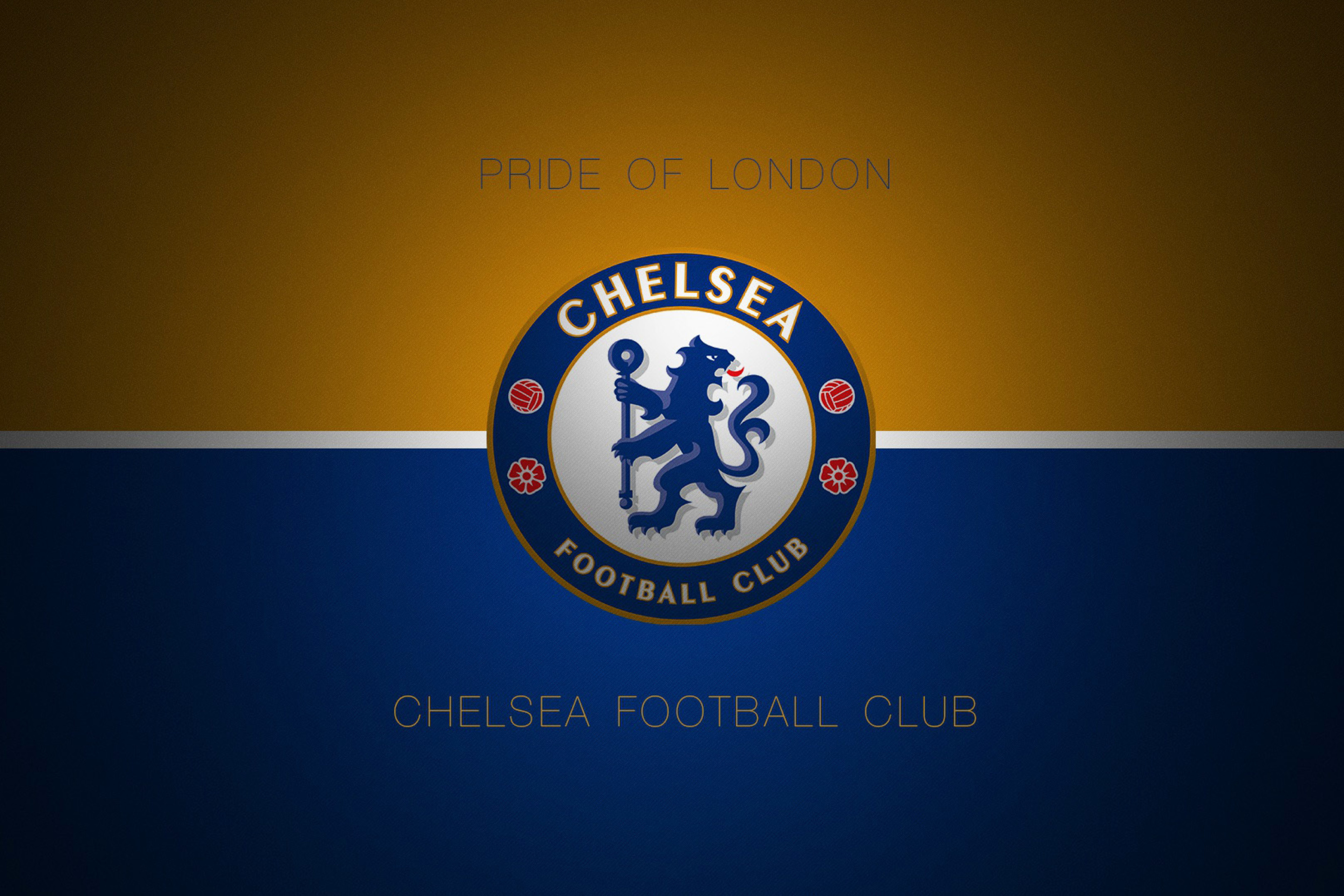 Chelsea Football Logo wallpaper 2880x1920