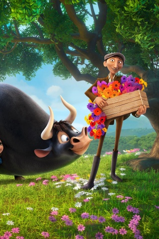 Ferdinand 2017 American 3D Computer Animated Comedy Film screenshot #1 320x480