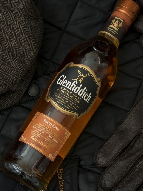 Das Glenfiddich single malt Scotch Whisky Wallpaper 480x640