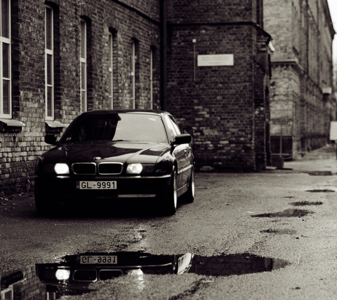 Bmw E38 Old Photography wallpaper 1080x960