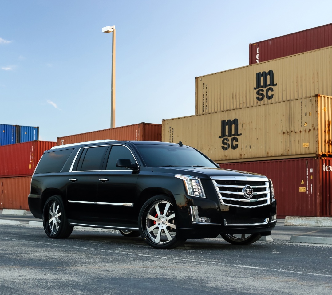 Das Cadillac Escalade Wallpaper 1080x960