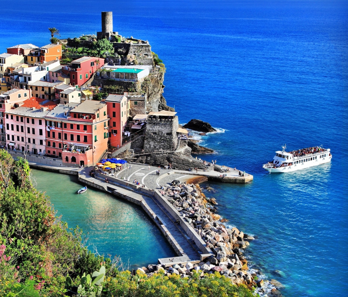 Fondo de pantalla Ligurian Sea 1200x1024