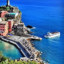 Fondo de pantalla Ligurian Sea 128x128