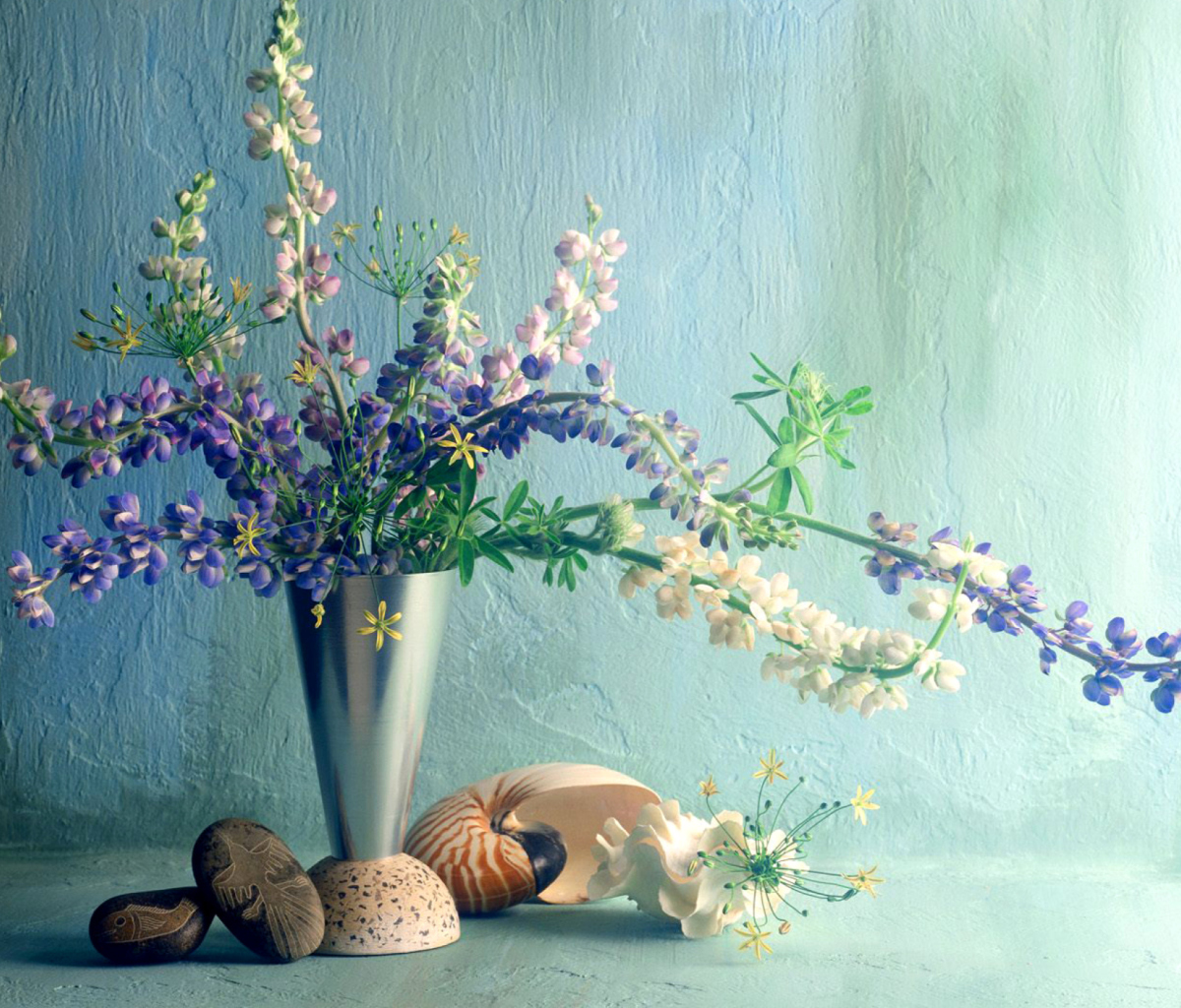 Обои Paint Bouquet 1200x1024