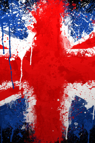 Union Jack wallpaper 320x480