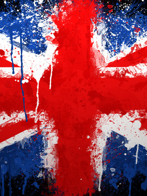 Union Jack wallpaper 480x640