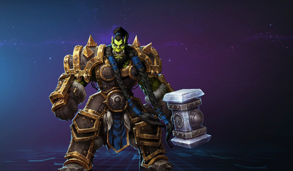 Heroes of the Storm multiplayer online battle arena video game wallpaper 1024x600
