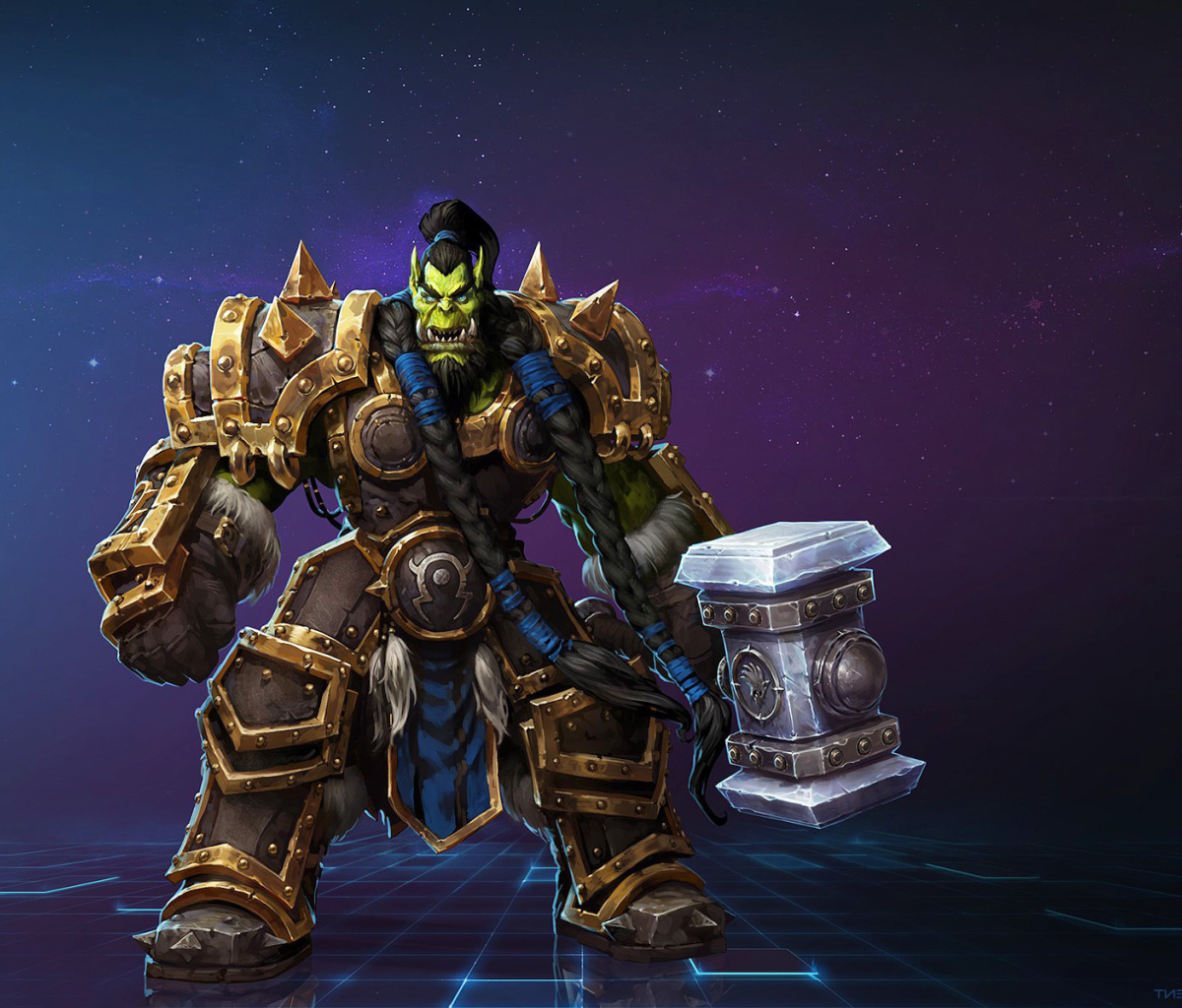 Das Heroes of the Storm multiplayer online battle arena video game Wallpaper 1200x1024