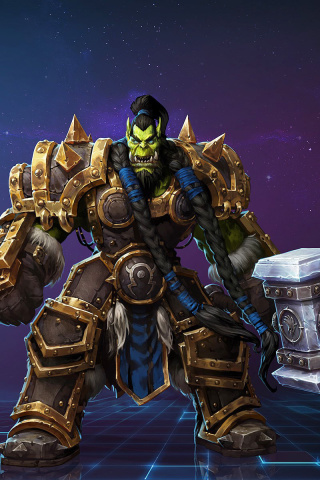 Heroes of the Storm multiplayer online battle arena video game screenshot #1 320x480