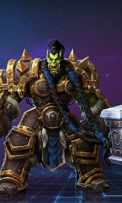 Heroes of the Storm multiplayer online battle arena video game screenshot #1 480x800