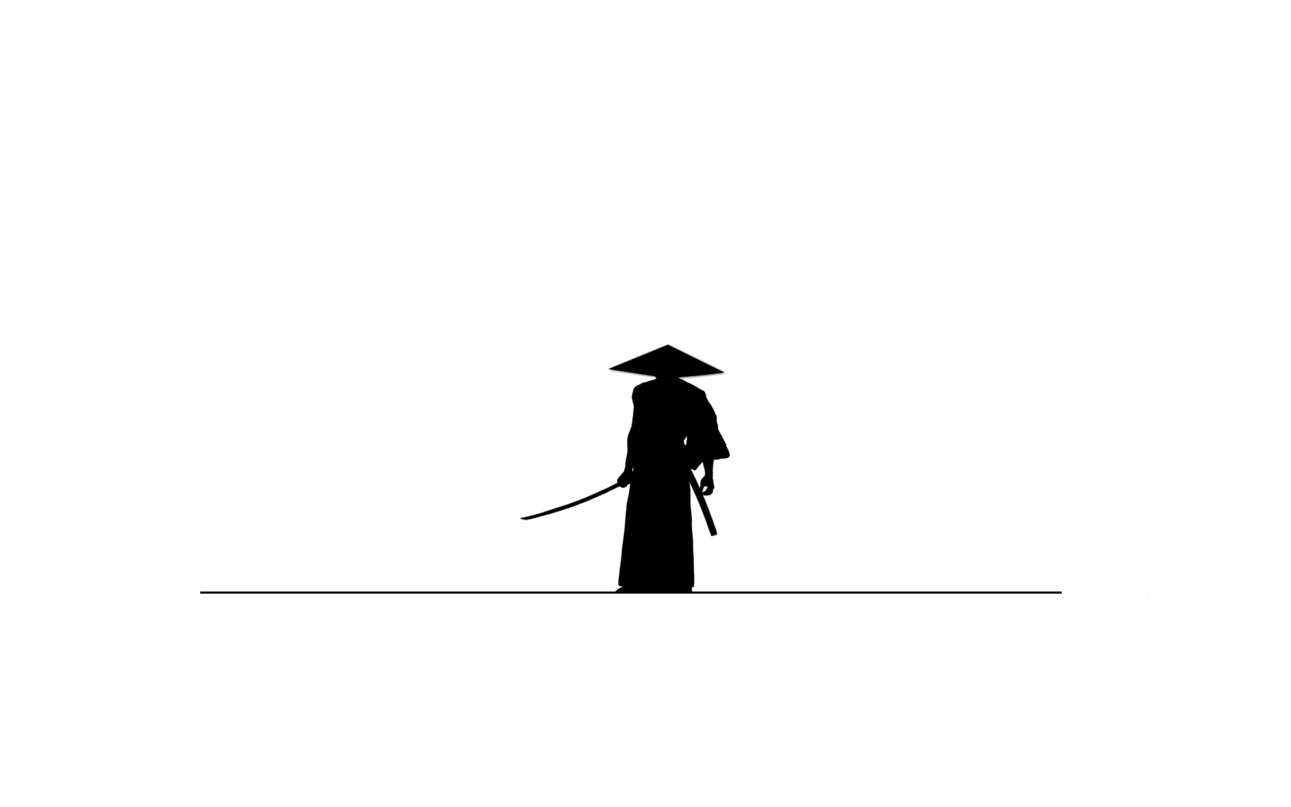 Fondo de pantalla Samurai 2560x1600