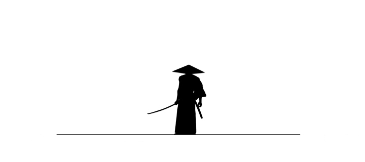 Samurai wallpaper 720x320