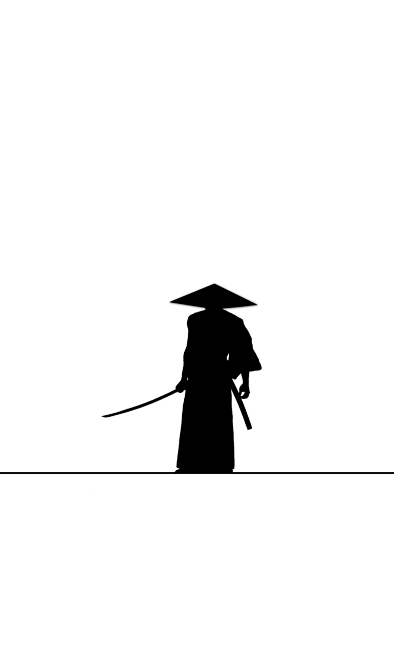 Das Samurai Wallpaper 768x1280