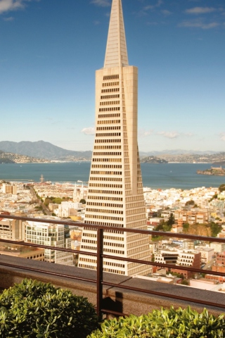 Fondo de pantalla San Francisco City View 320x480