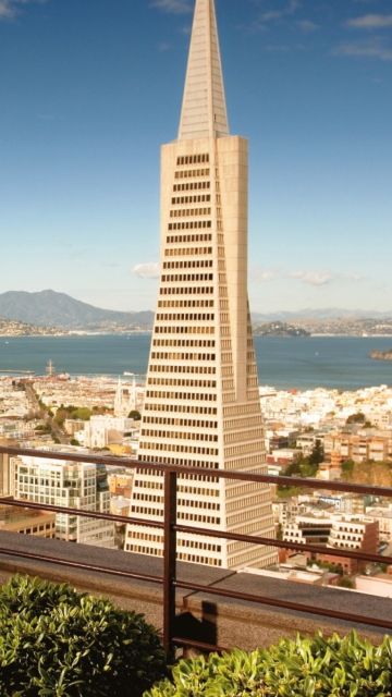 Fondo de pantalla San Francisco City View 360x640