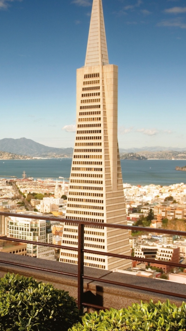 San Francisco City View wallpaper 640x1136