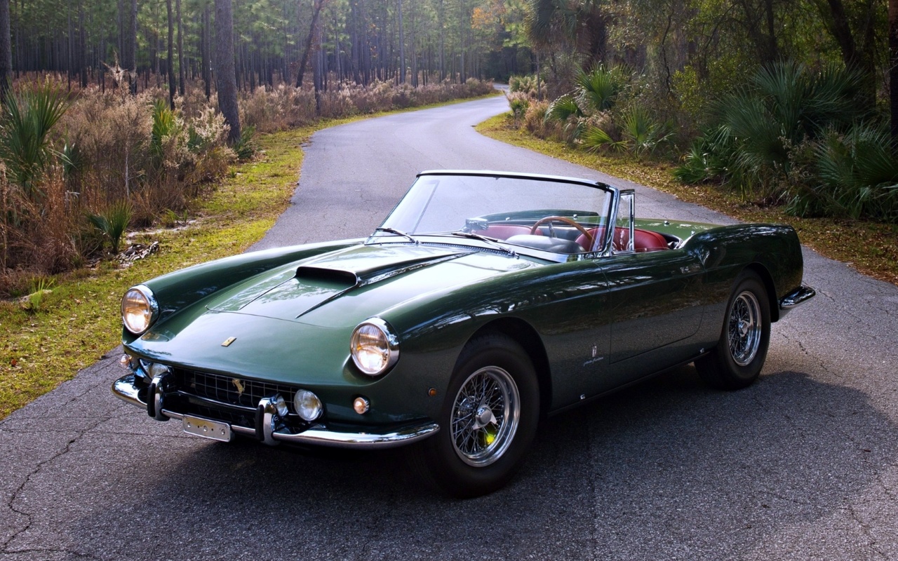 Ferrari 400 Superamerica 1960 wallpaper 1280x800