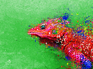 Fondo de pantalla Lizard King 320x240