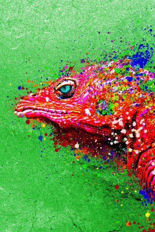 Sfondi Lizard King 320x480