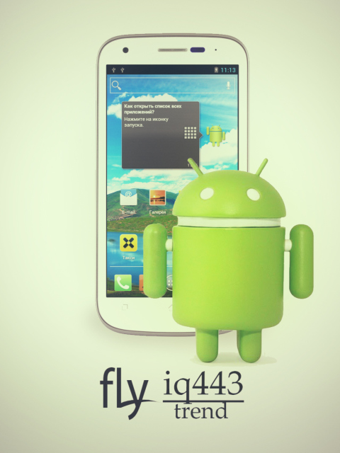Fly Iq443 Trend Phone screenshot #1 480x640