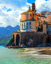 Sfondi Amalfi Coast, Positano 176x220