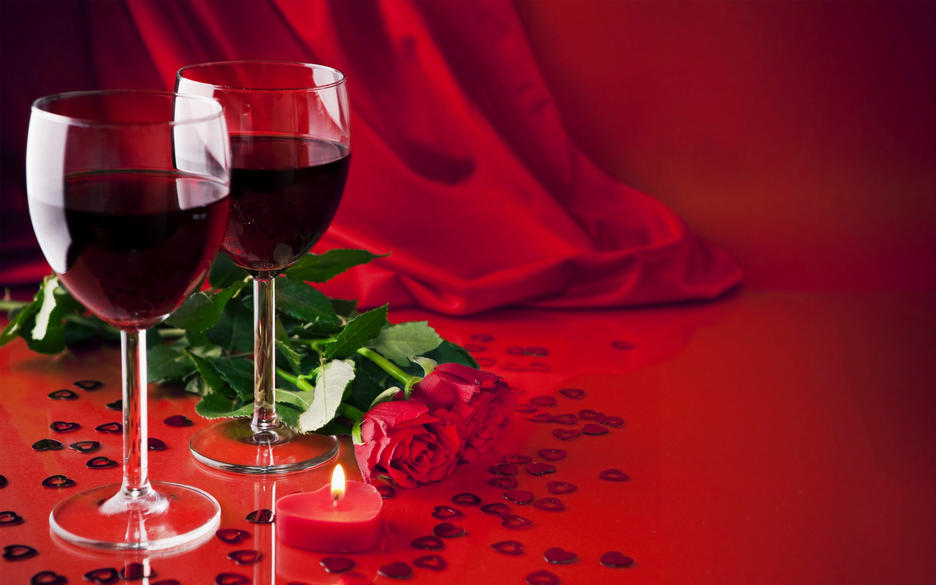 Fondo de pantalla Romantic with Wine 1920x1200