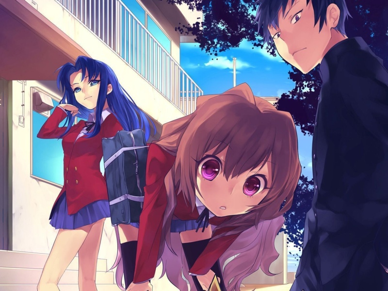 Screenshot №1 pro téma Toradora Novel 800x600