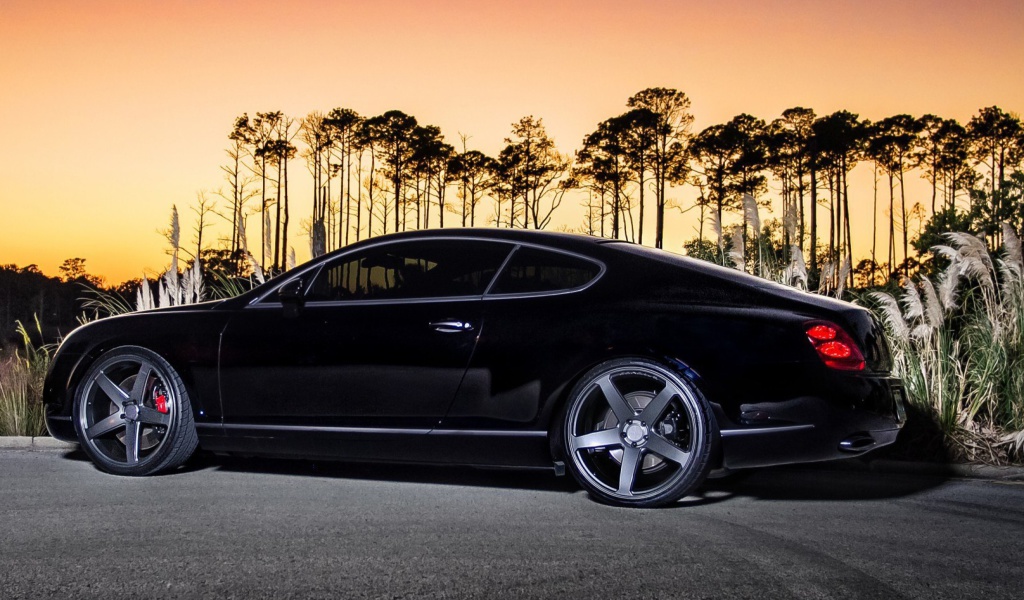 Screenshot №1 pro téma Bentley Continental GT 1024x600