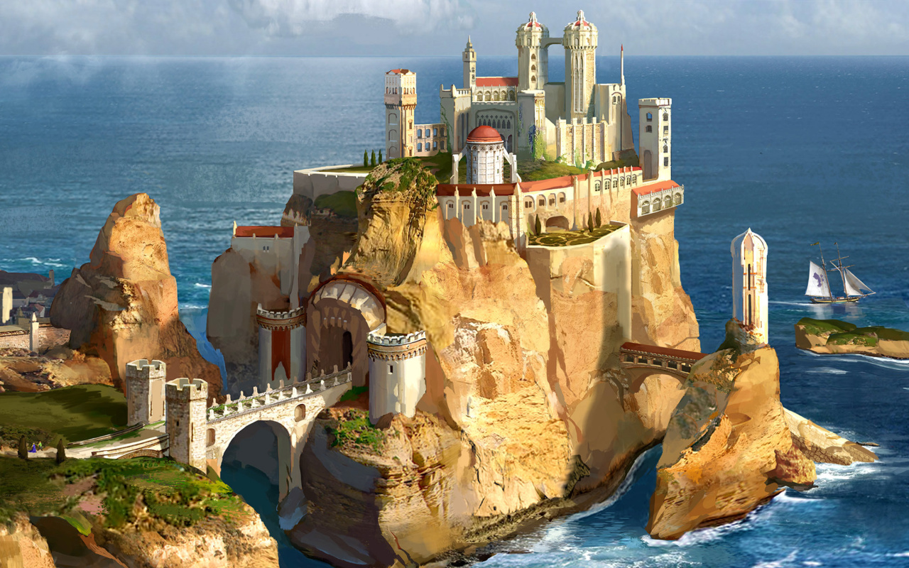 Sfondi A song of ice and fire Castle 1280x800