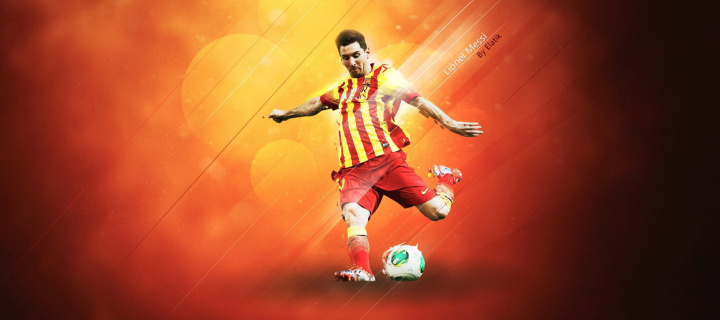 Lionel Messi wallpaper 720x320