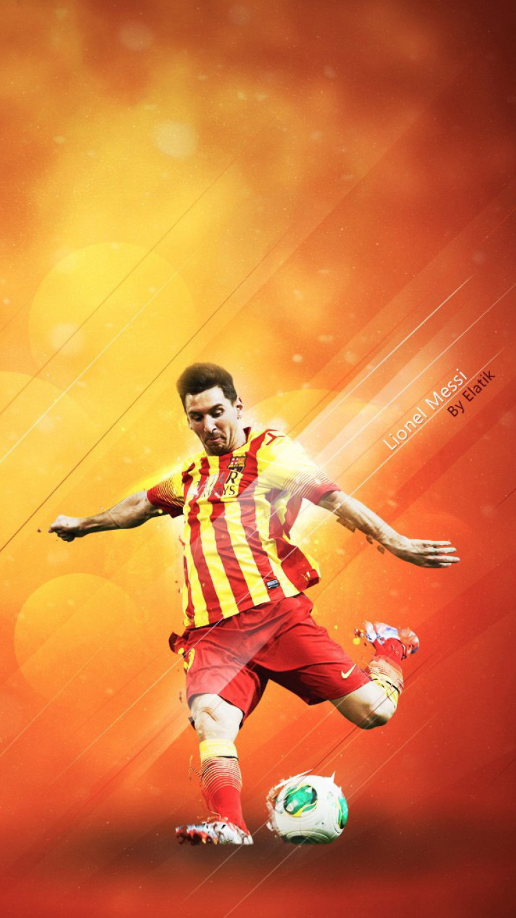 Lionel Messi wallpaper 750x1334