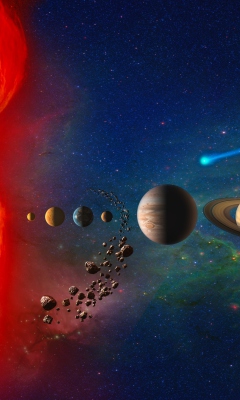 Solar System screenshot #1 240x400