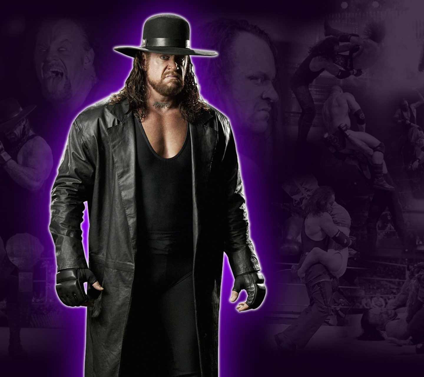 Das Undertaker Wwe Champion Wallpaper 1440x1280
