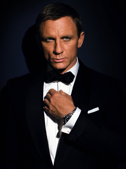 James Bond Suit wallpaper 480x640